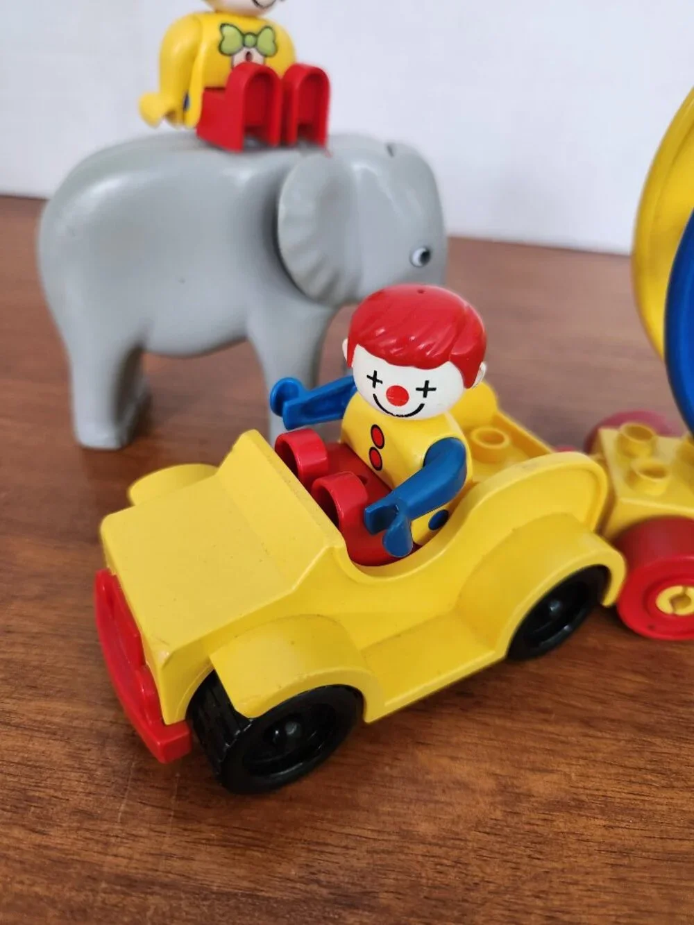 Vintage Lego Duplo CLOWN PARADE Set 2651 Circus Elephant 1989 T7